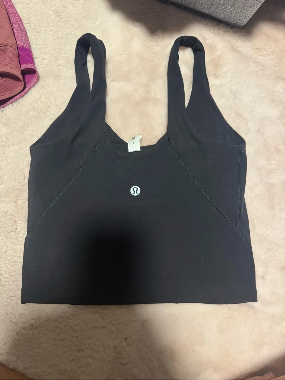 lululemon athletica Black Align Tank Top